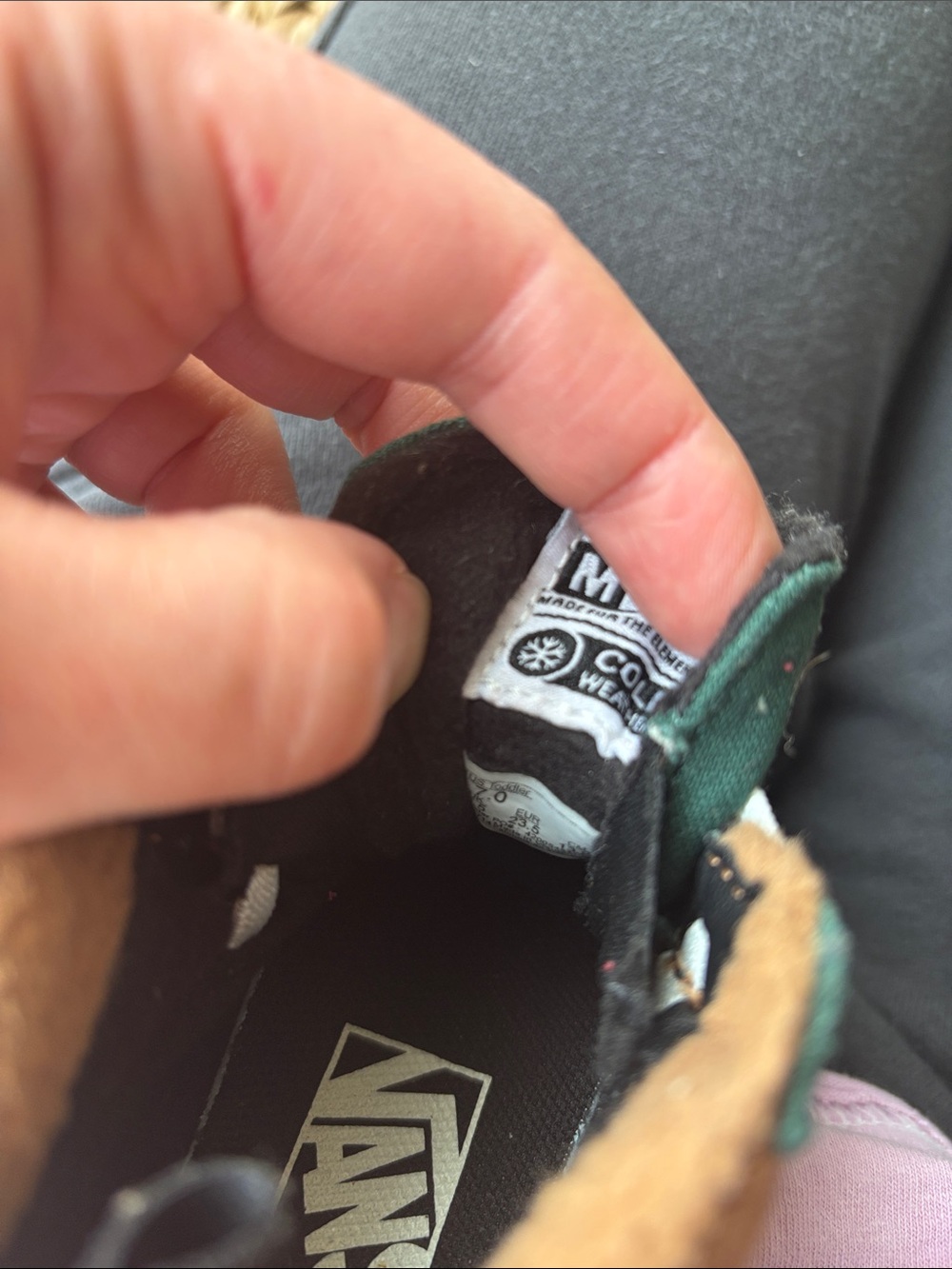 Toddler Colorblock Vans - Picture 5 of 6